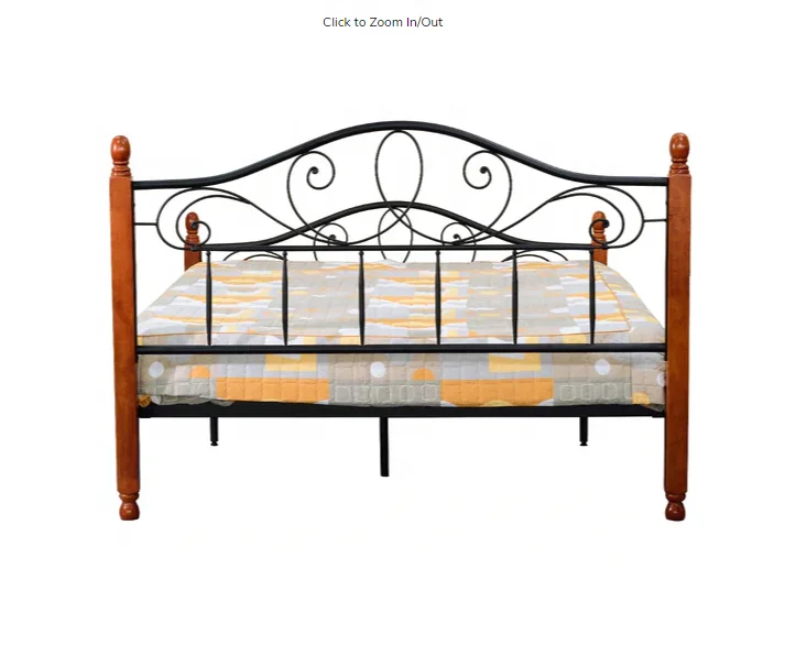 popular European style elegant double metal bed frame