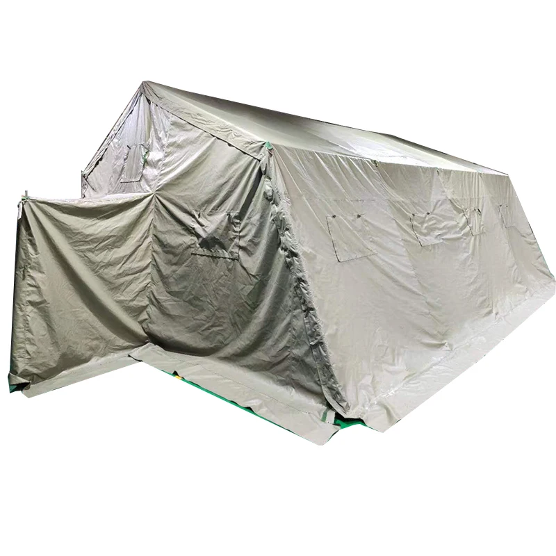 20-Person Canvas Camping Tent canvas folding camping trailer tents Durable and Spacious Shelter