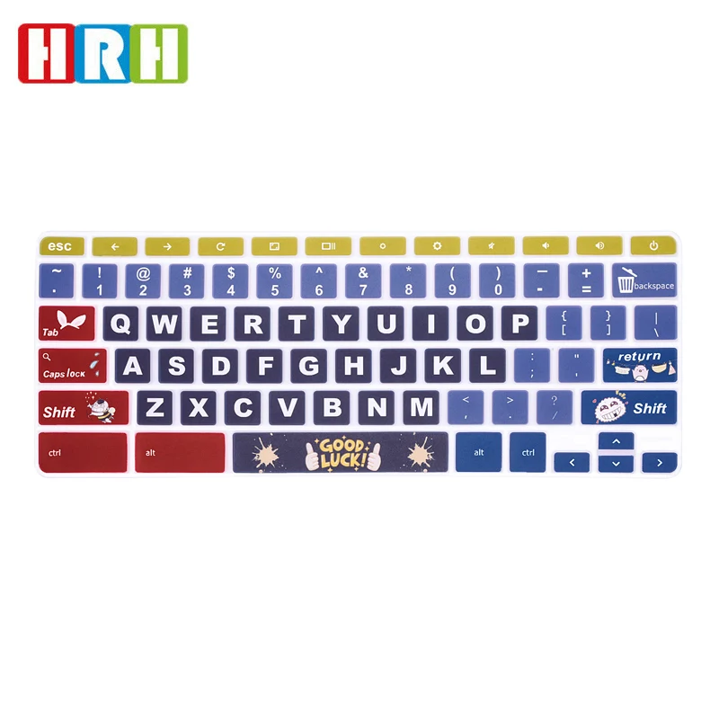 Стильный дизайн Анти-пыль английский силиконовый чехол для Samsung Chromebook 4 3 XE310XBA XE500C13 Клавиатура ноутбука защитная пленка