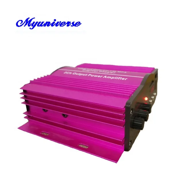 12V--220V mini car amplifier  with bt  motorcycle  amplifier