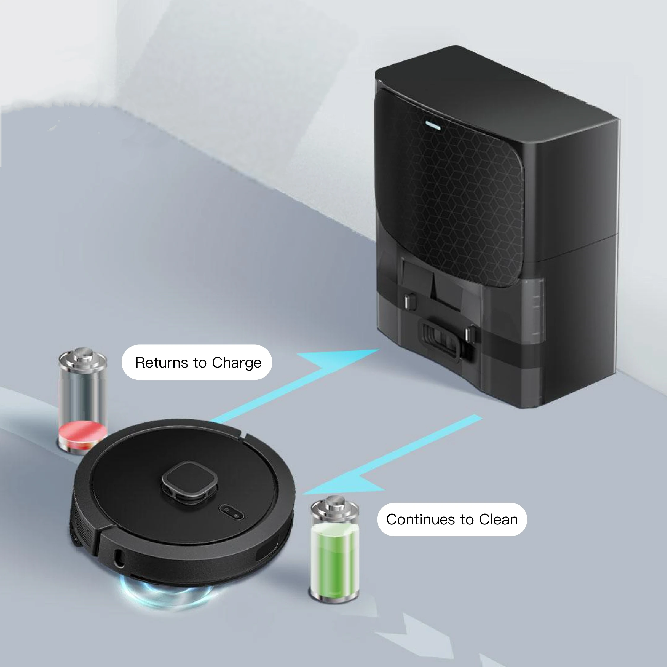 2022 trending products Household Multifunctional Smart Robot Vacuum Cleaner With Mop Household Wet And Dry Vacuum