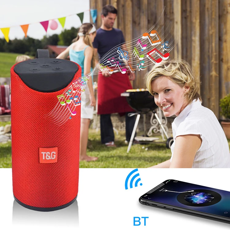 TG113 handle Speakers with Battery Outdoor Wireless Blue tooth waterproof portable Speaker