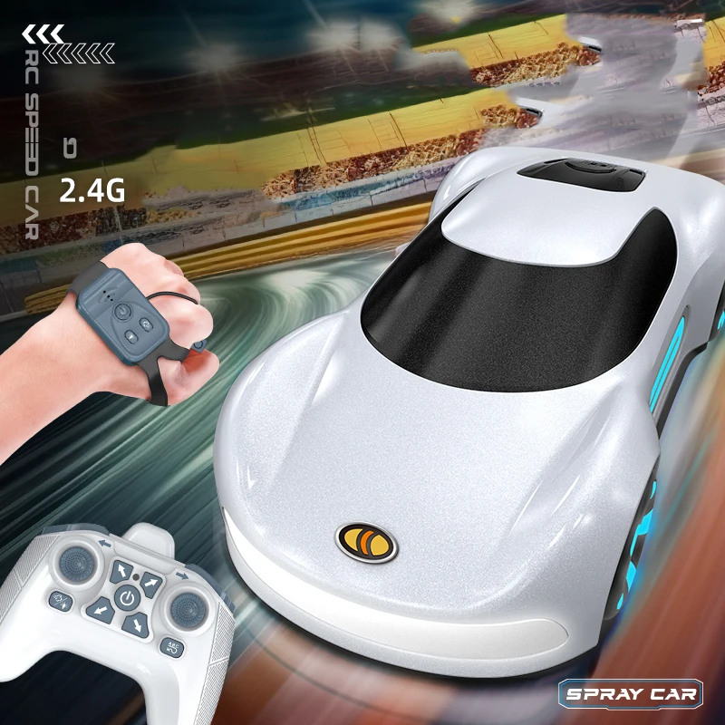 RC Drift Cars Indoors Playground Professional Remote Control Toys cars spray Racing Car stunt Hobbyer Gifts