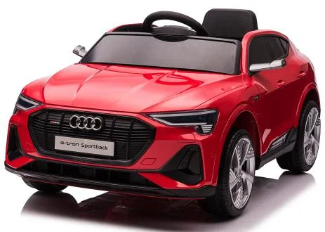 Новый лицензированный автомобиль e-tron для детей с дистанционным управлением на аккумуляторе 12 В