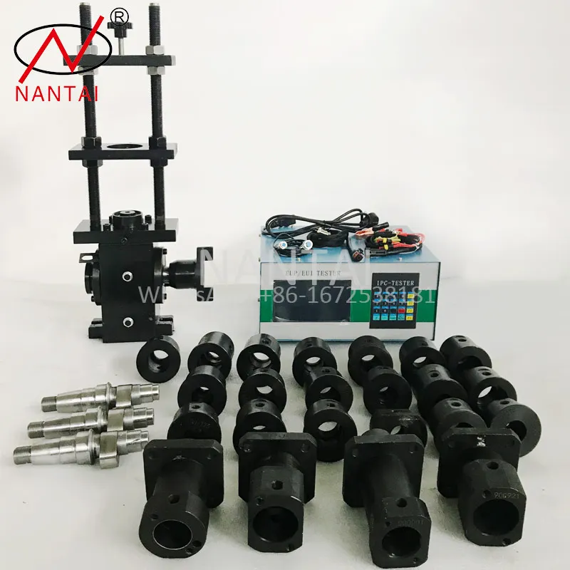 EUI EUP TESTER WITH CAM BOX 23 PCS ADAPTERS and 4 PCS CAMSHAFT ACCESSMBLY