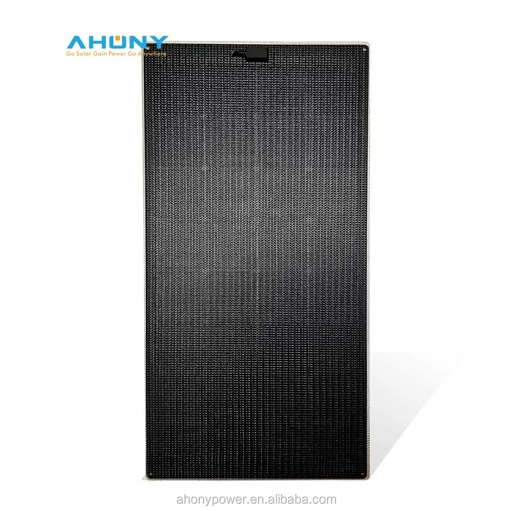 110w walkable anti slippery solar panel ETFE surface semi flexible solar panel for RVs boats campers and similar applications