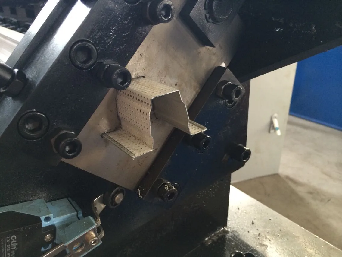 Automatic Gypsum Board Hat Furring Channel Ceiling Roll Forming Machine Omega Profile Steel Forming Machine