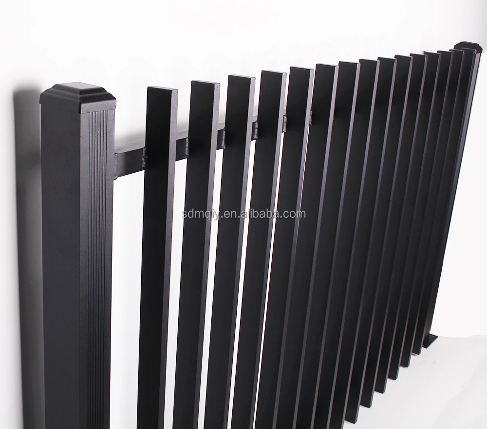 Customized Brown Black Aluminum Fence Panels Laser Cut Perforated Screen Fencing Trellis For Farm