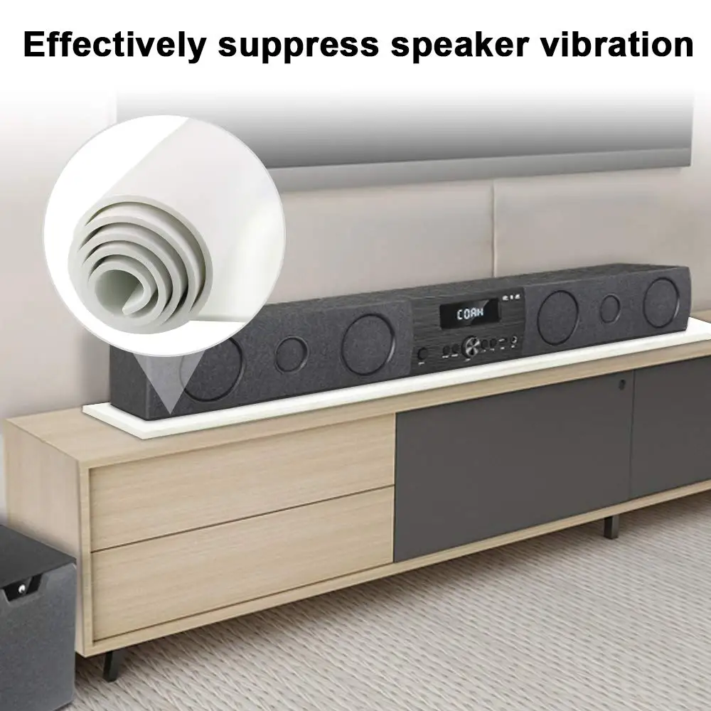 Wholesale industrial anti-vibration rubber tape grounding shock absorbing black color gym floor mat