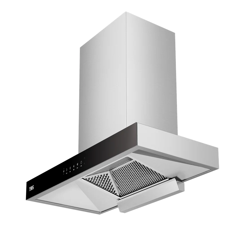 New Arrival Vent Turbo Suction Stainless Steel Extractor Silent Kitchen Hood