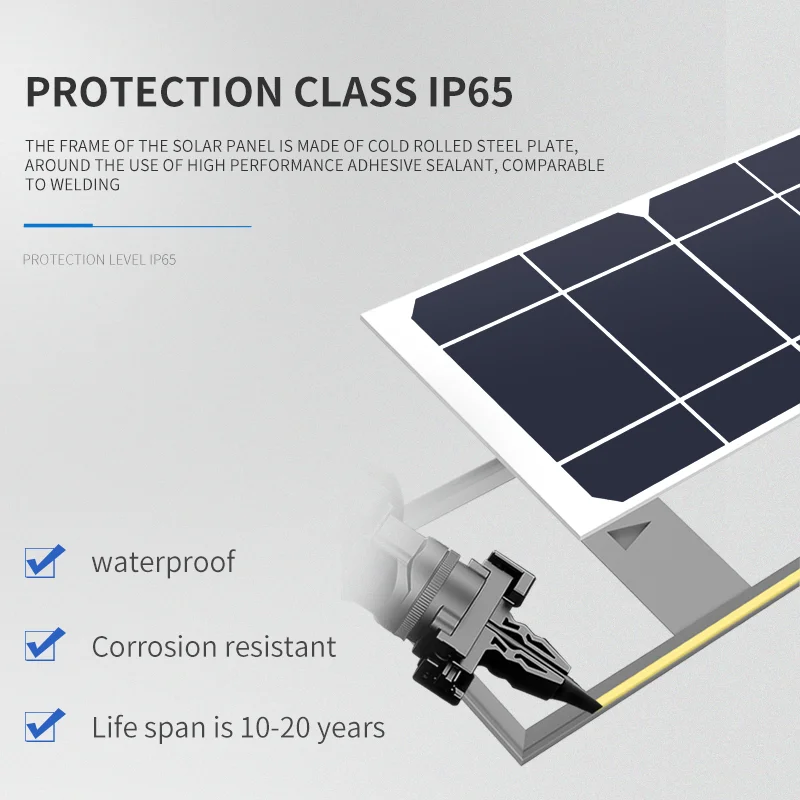 SFT Popular Private Model Hanging Embedded Vertical Monocrystalline Silicon 40W Solar Photovoltaic Panel for street lights