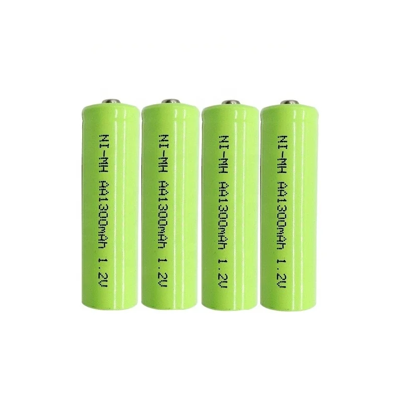nimh battery AA 1300mAh 1.2V rechargeable battery long cycle life high capacity emergency light