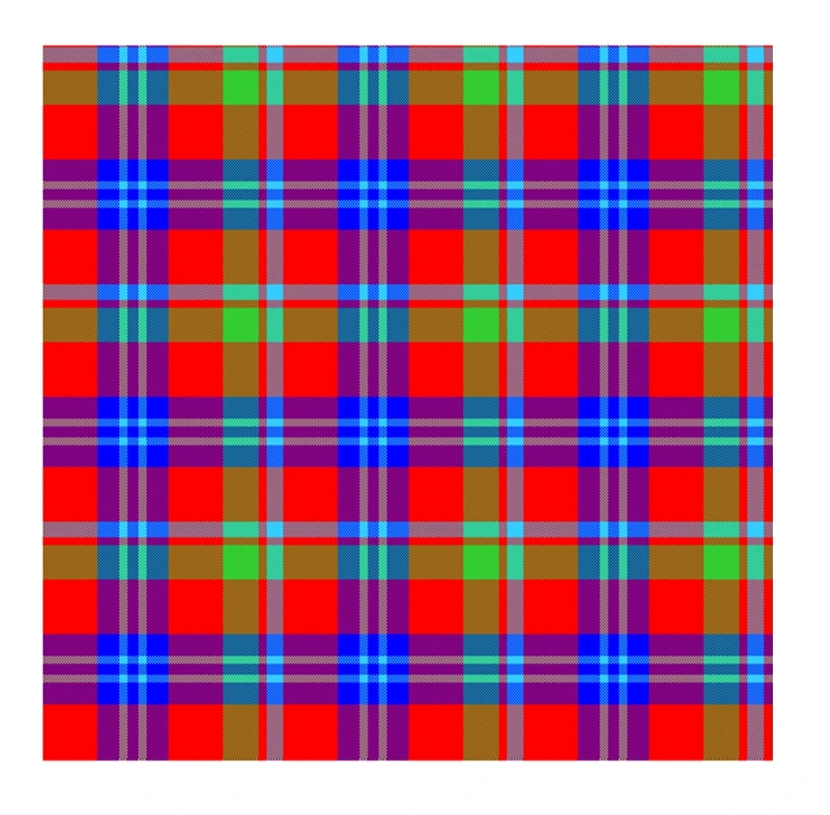 Customize Plaid Soft Viscose Rayon Yarn Dyed Maasai Shuka Woven Fabric For Africa