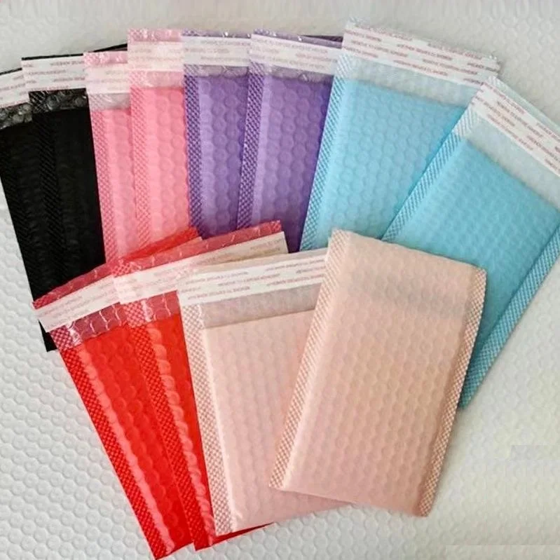 Hot Sale Mini Poly Bubble Mailers Self-seal Shipping Bags Padded Envelopes For Shipping Mailing Packaging For Small Business