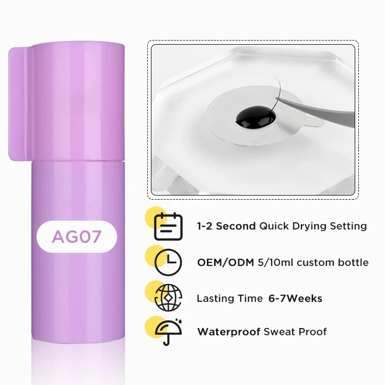 Professional Adhesive Lash Extensions Adhesive Low Humidity Eye Lash Eyelash Adhesive Glue