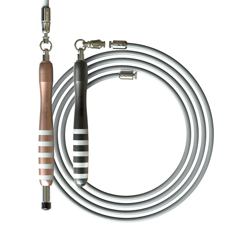 Hot Sale Portable Self Locking Fitness Long Aluminum Handle Adjustable Speed Jump Rope
