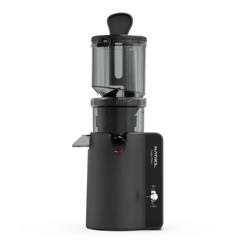 Cold Press Tech Slow Juicer 4.45 Inch Oversized Feed Chute Fits Whole Fruits and Vegetables Slow Juicer Extractor