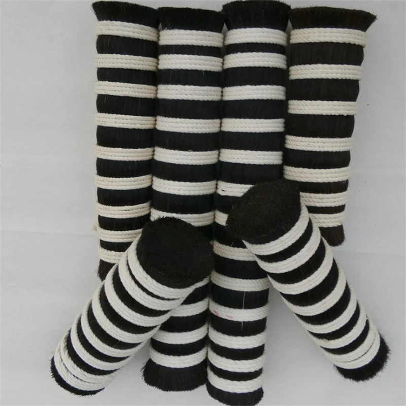 
Washed double drawn horse mane hair for paint brush 