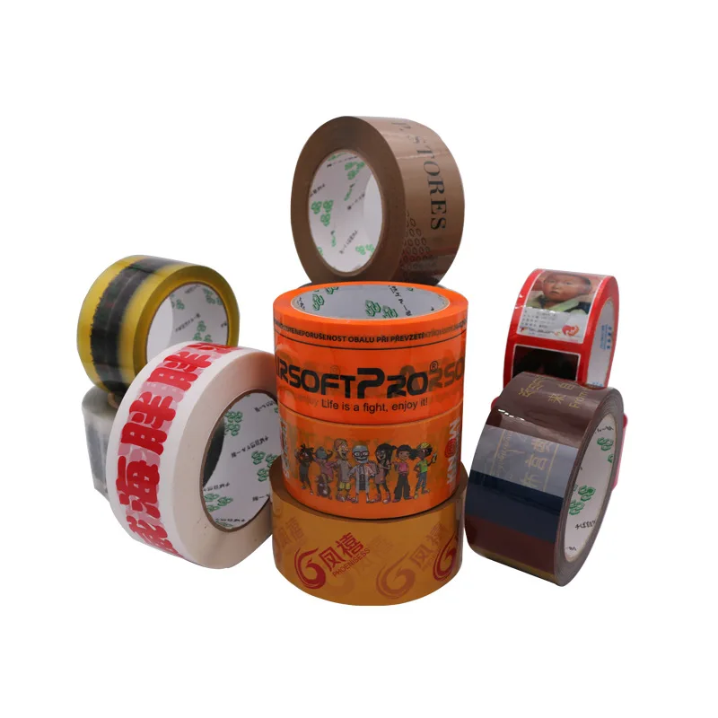 Wholesale Custom packaging adhesive tape heavy duty shipping packaging tape ready to ship