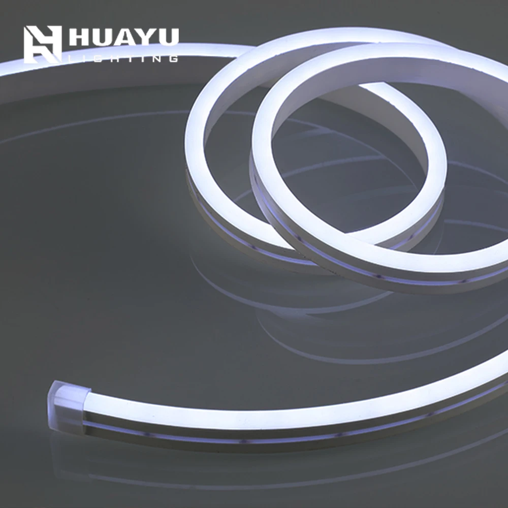 LED neon flex lights size1225 RGBW light effect outdoor waterproof building outline shopping mall atmosphere lighting design