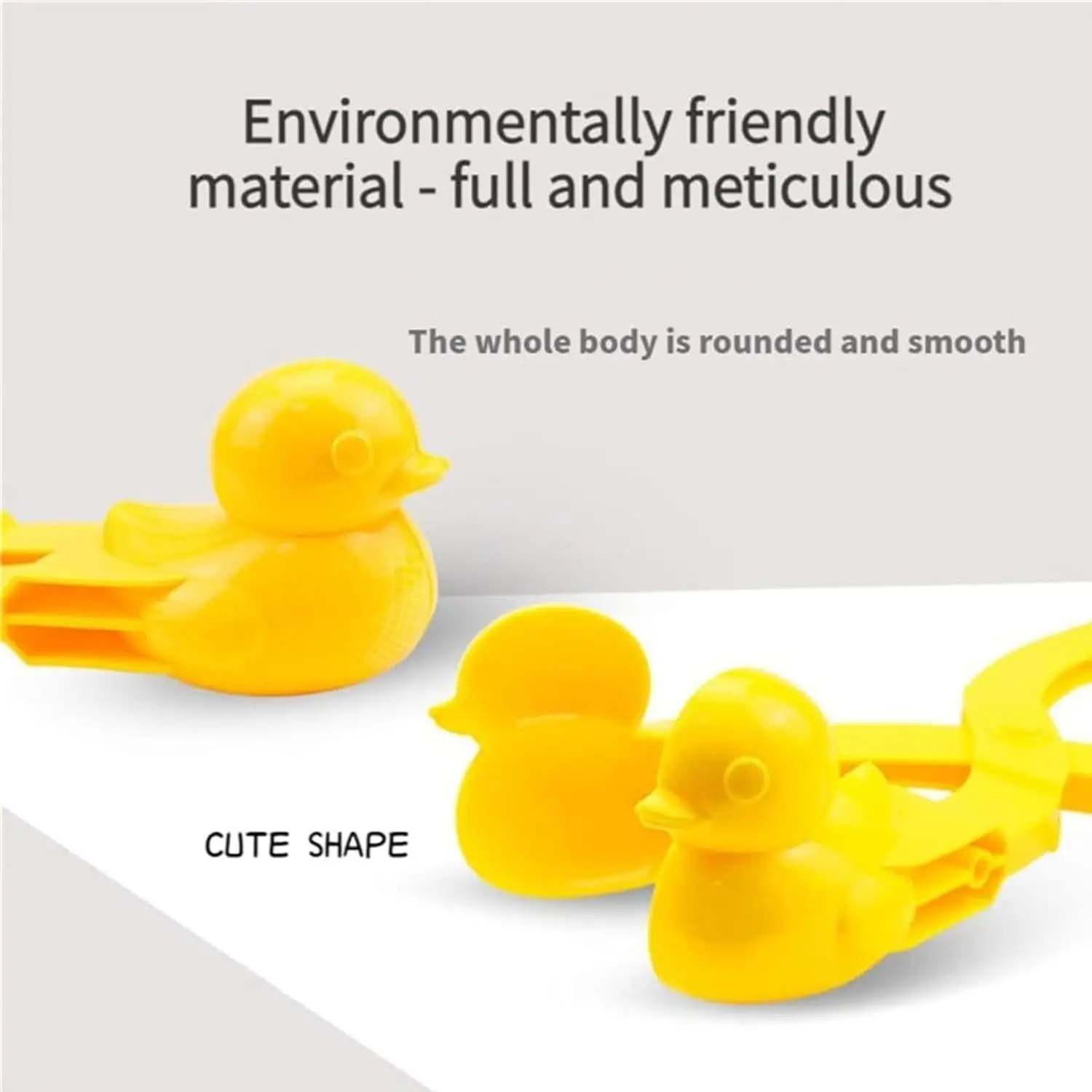 Duck Rice Mold  DIY Sushi Molds Animal Rice Tool Duck Onigiri Mold  for Kids Adult  Yellow
