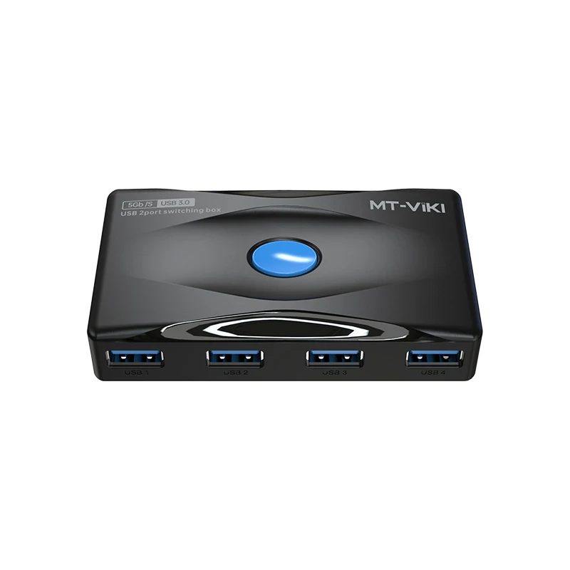 Share 2 computers 4 port usb 3.0 switcher