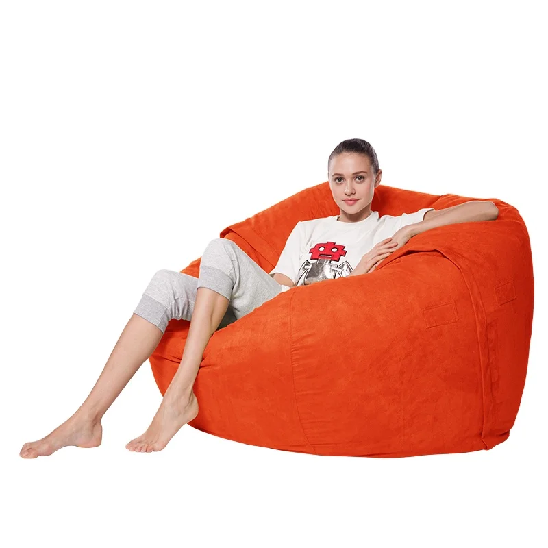 factory fast delivery  420D Polyester Nylon Ball Shape Beanbag memory foam stuffed Bean Bag Chairs For Kid