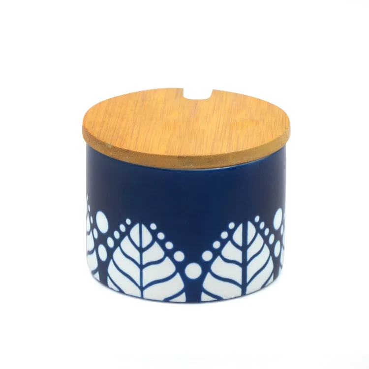 Luxury Exclusive Culture Pattern Ceramic Jar Candles Gift Oem Natural Soy Wax Essential Oil  Candle Jars With Lid Jar