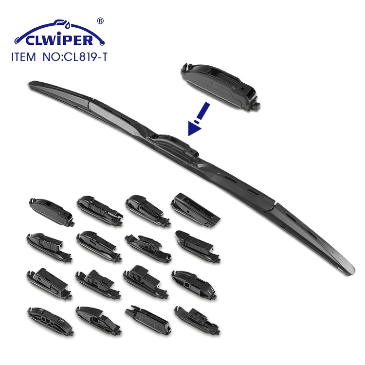 Многофункциональное гибридное лезвие стеклоочистителя CLWIPER с 13