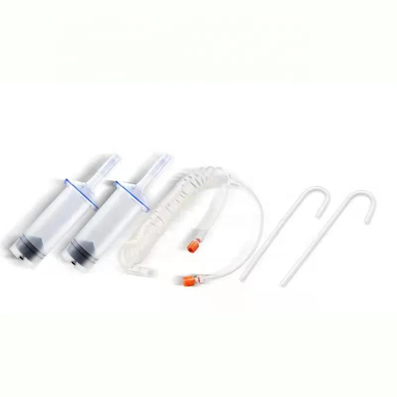 Medical Disposable Ct Injector High Pressure Syringe for Liebel-Flarsheim CT Optivantage Dual Head