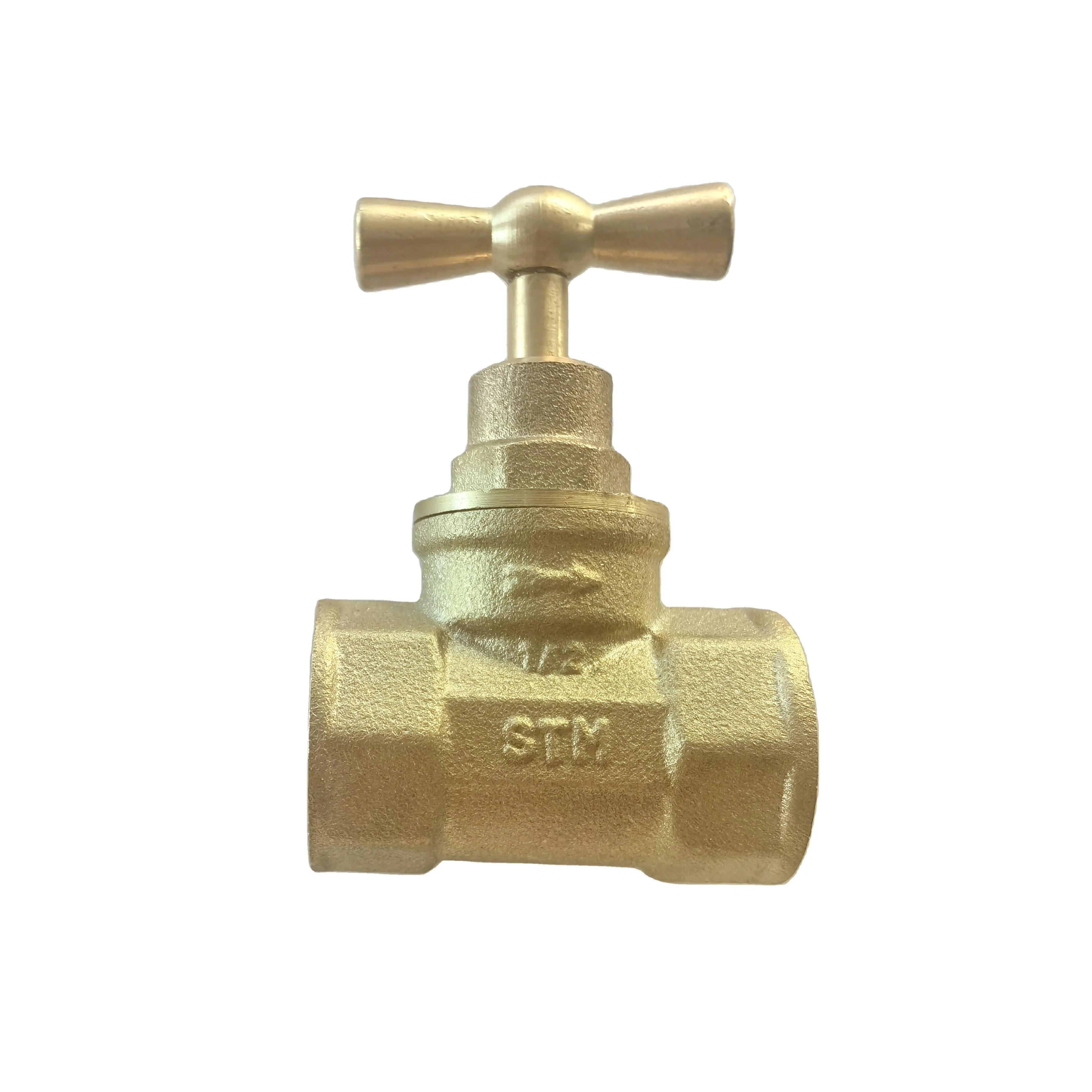 Female Thread Balance Brass Bronze Copper  stop bellow seal  Globe Valve