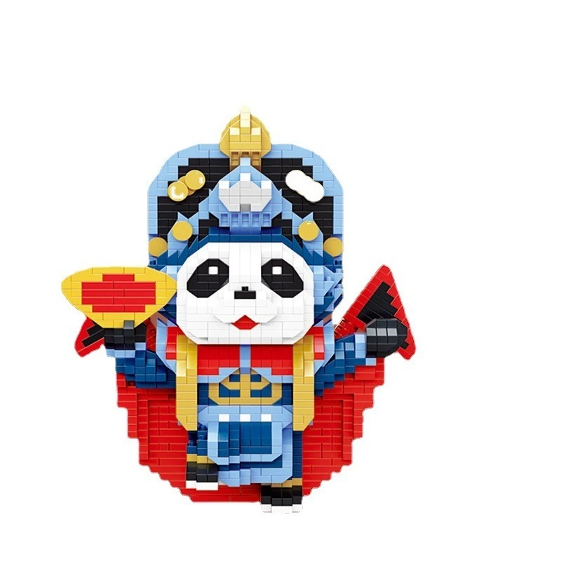 Dropship Hot Sale 3D Animal Assembled Model Rooster Diamond Mini Bricks Pet Secret Life Building Blocks SnowBall Figures Toys