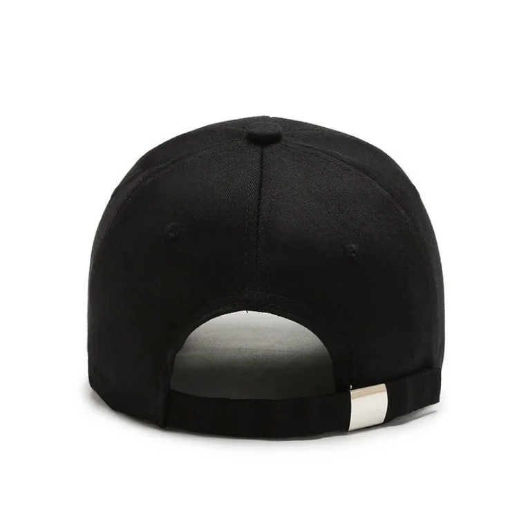 
Fashion custom cotton fabric applique letter baseball cap buttons sport ny caps hats men with logo 