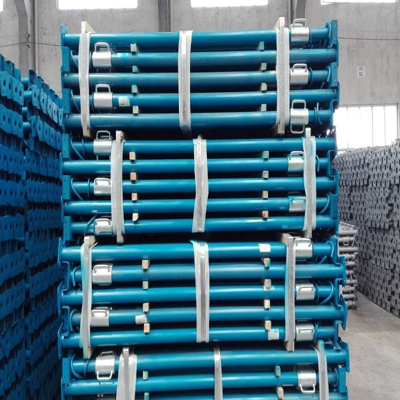 Electric scaffolding beam working platform adjustable shoring steel prop for housing using