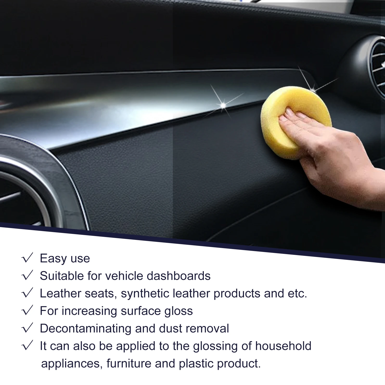 Jaysuing OEM&ODM Sustainable Interior Detailing Spray Soft Car Interior Spray Liquid Car Interior Cleaning Spray