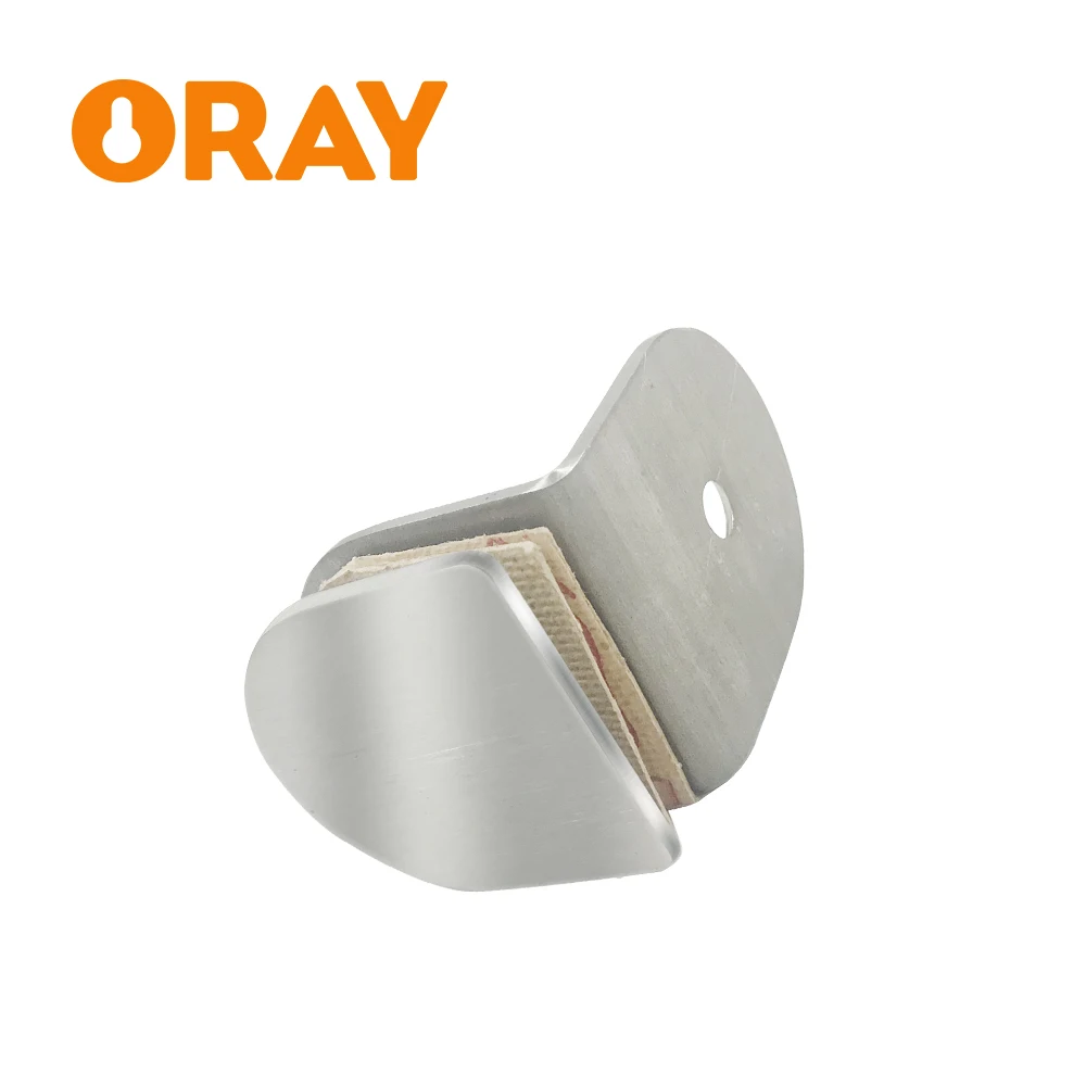 Manufacturer 90 Degree Clip Corner 8-12mm Glass Holding Shower Screen Fixing Bracket Bathroom Door Clamp