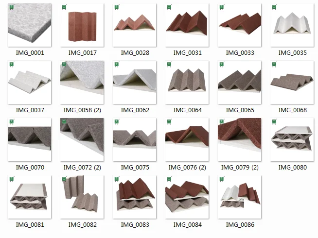 TianGe Factory Fireproof A1 Sound Absorbing Materials Sound Isolation Acoustic Panel For Wall Treatment