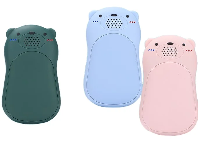 Новинка 2022, портативный многоразовый обогреватель для ног и рук desgion, зарядка от mini usb, обогреватель для рук с музыкой и воспроизведением музыки