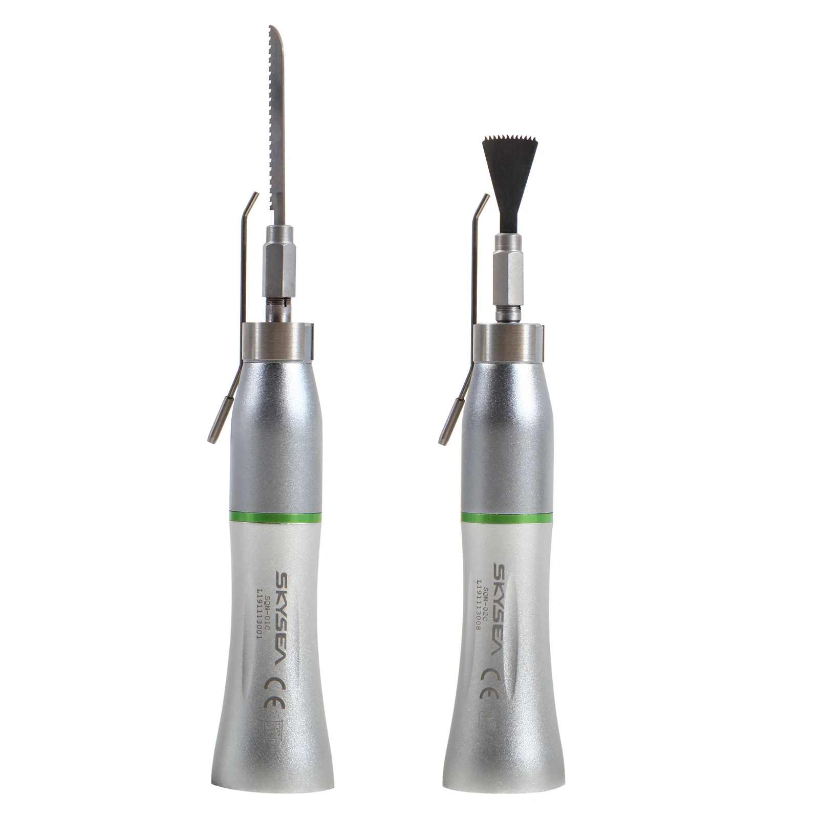 3 type Dental 1:1/4:1 External Saw Straight Handpiece Oral Surgery Slow Speed Oscillating Reciprocating Sagittal For Adult/Child