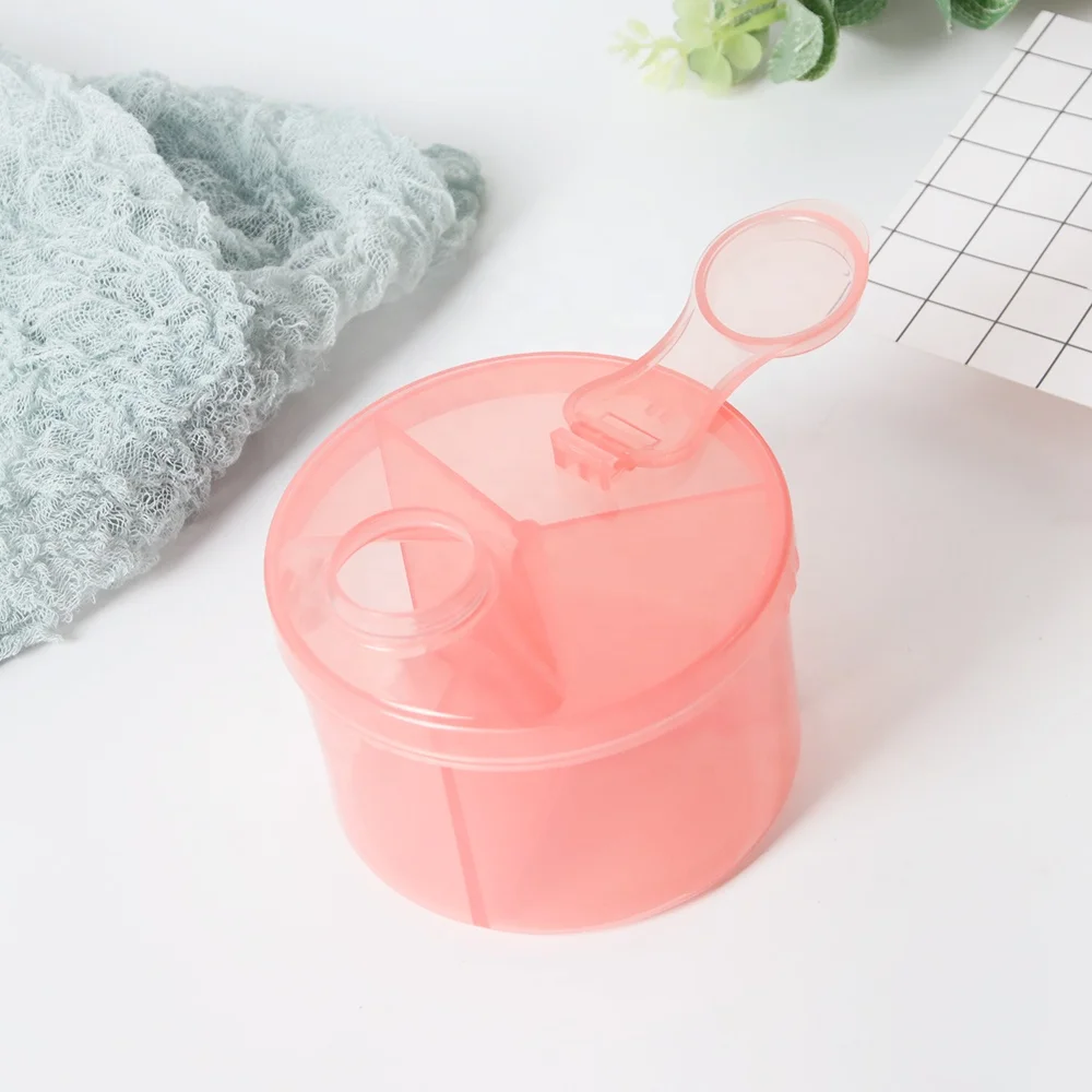 Best Supplier Translucent BPA Free Smart Stackable Baby Feeding Travel Storage Container Baby Milk Powder Formula Dispenser