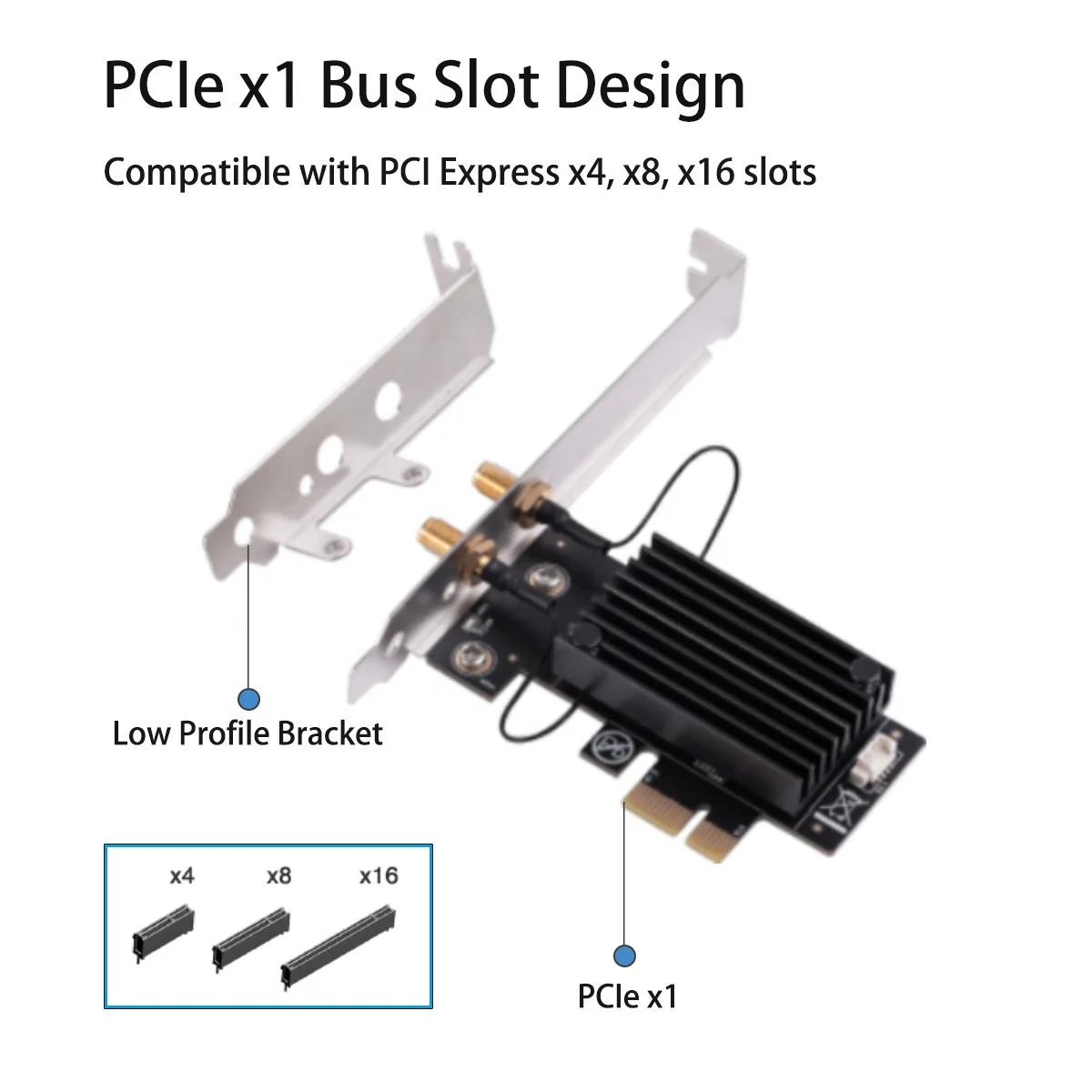  AX200 high speed 3000Mbps WiFi6 pcie wireless card 2.4GHZ/5GHZ adapter wifi