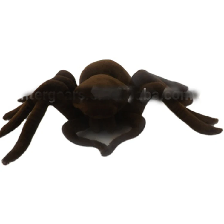 In Stock Custom Lifelike Plush Stuffed Animal Realistic Spider Customised Plush Toy