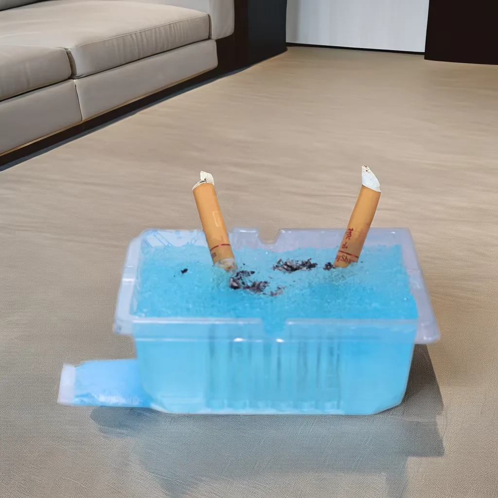 Factory Direct Sale Portable Ashtray With Effective Ash Absorbing SAP For Multiple-purpose Remove Odor