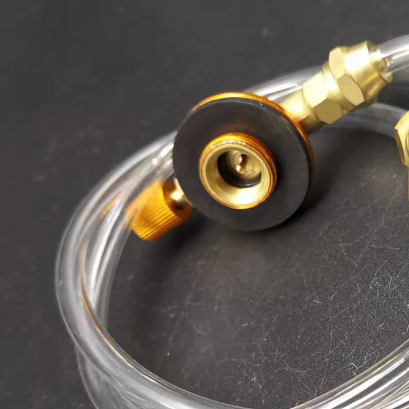 Export Europe EU Russia Filling Valve Outdoor Cassette Stove Head Long Gas Tank Intercharging