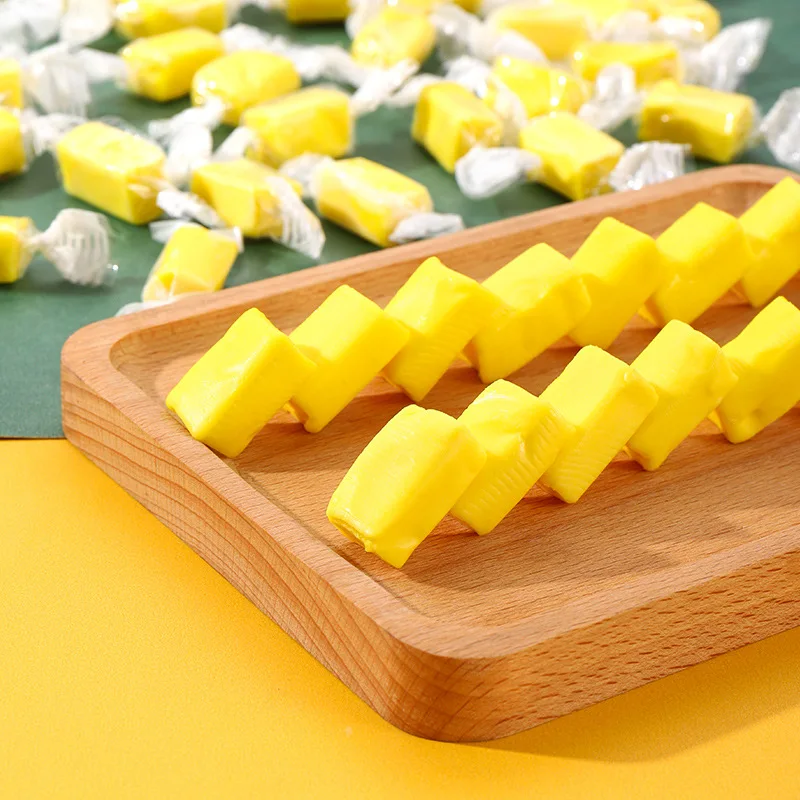 Wholesale bulk delicious fruit flavored candy sweet durian soft candy