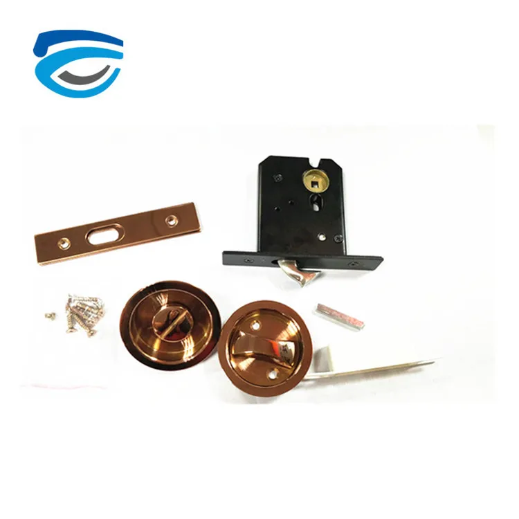 
High Quality Zinc Alloy Sliding Door Lock for Wooden Doors 
