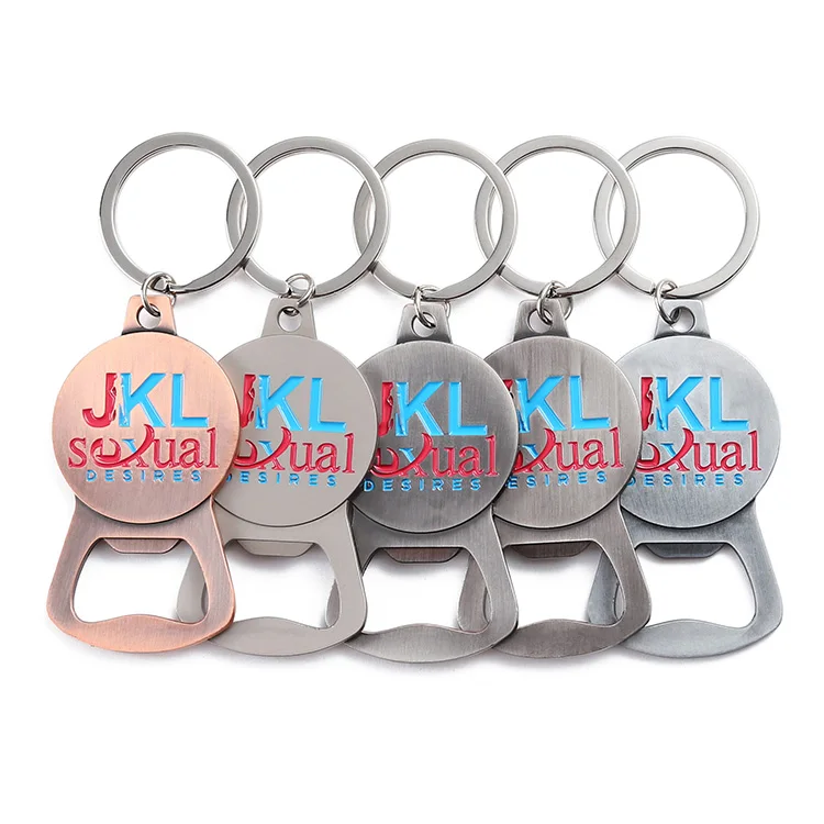 China Factory Custom Vintage Cast Iron Zinc Alloy Cartoon Cute Shape Logo Multi-Color Bottle Opener Blanks Magnet Beer Opener