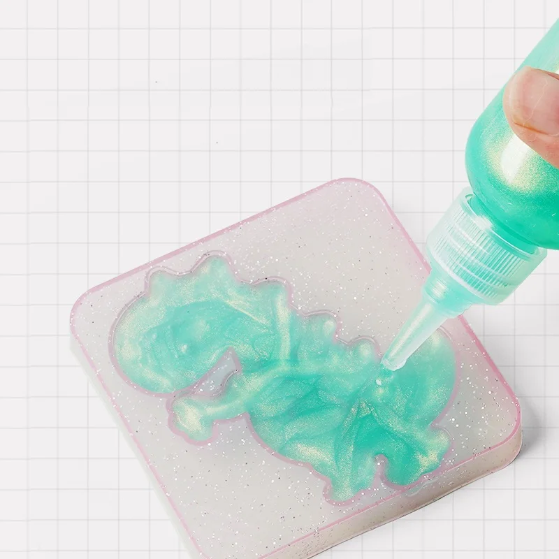 3 Color Paints Summer Playing DIY Slime Ocean Toy Kit Funny Toys For Children