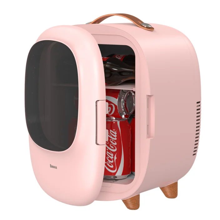 Mini Fridge 8 Liter Portable Cooler & Warmer 12V for Bedroom Office Car & Dorm Refrigerator for Skincare Drinks Food Eco & Quiet
