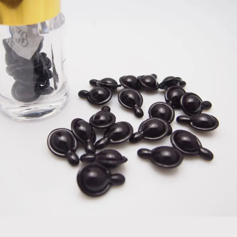 Black Peal Capsule Tocopherol Moisturizer Whitening Hydrating skin care softgel vitamin e capsule serum